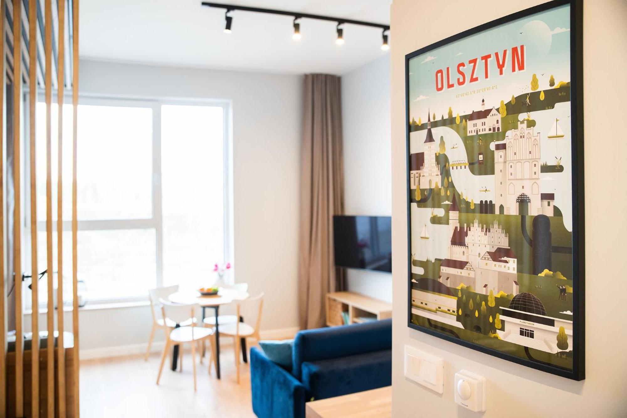 Apartament Ukiel Park 3 Przy Plazy Miejskiej - Free Parking,Fv Olsztyn  Ngoại thất bức ảnh